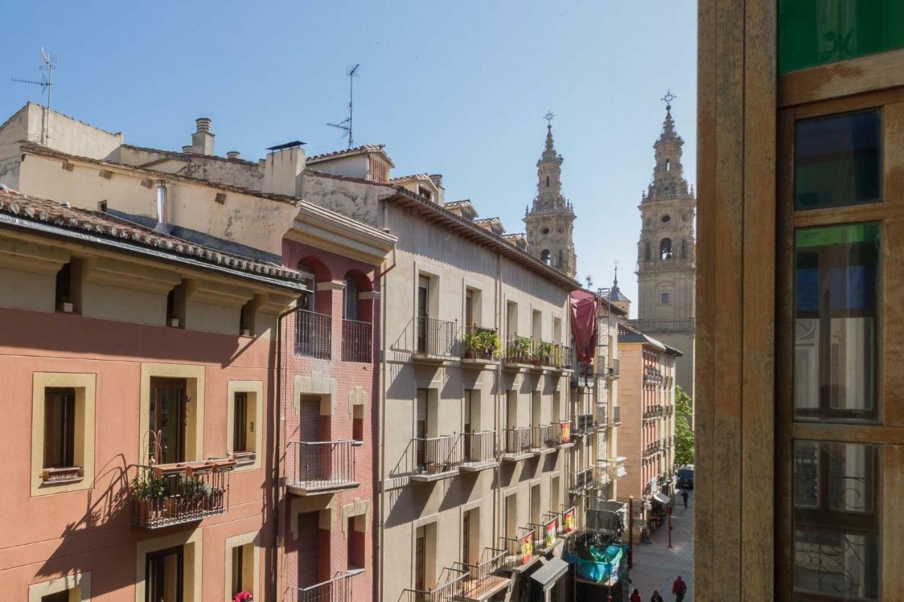 Los Apartamentos De Elena, Centro Historico Y Ascensor By Apartamentos Логроньо Экстерьер фото